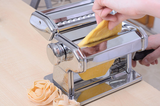 Preparation of homemade pasta