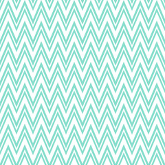 white & aqua modern chevron pattern, seamless texture background