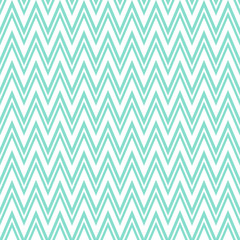 white & aqua modern chevron pattern, seamless texture background