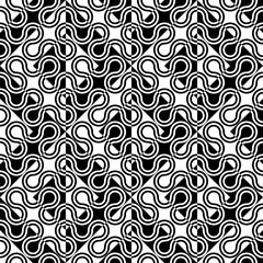 Seamless Wave and Stripe Pattern