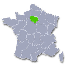 Île-de-France région de france