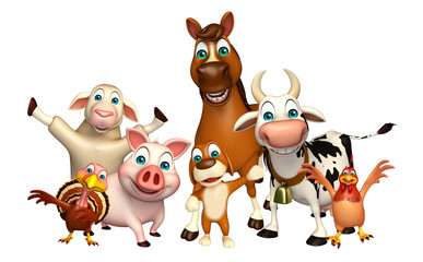 Farm animal collection