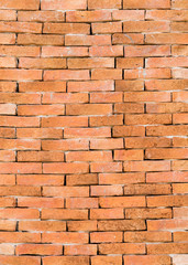 Red brick wall texture background