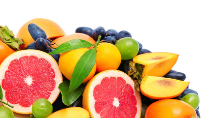 collection fresh fruit