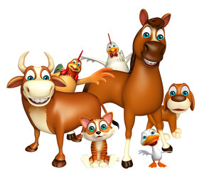 Farm animal collection