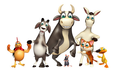 Farm animal collection