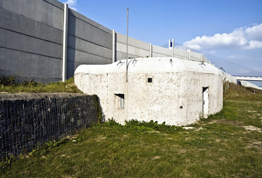 MO-S-4 bunker built in 1936 to protect against nazi Germany near Bohumin city