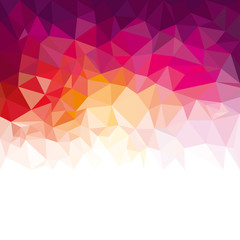 Low Poly White Copyspace