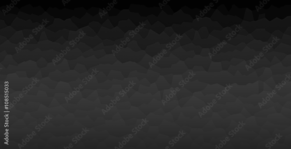 Canvas Prints dark gray abstract polygonal background