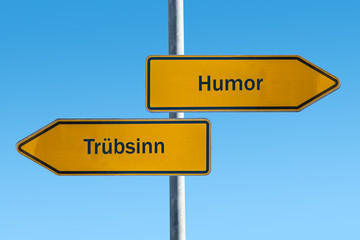 Obraz premium Schild 66 - Humor