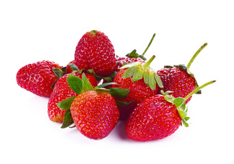 Strawberrys isolated on white background