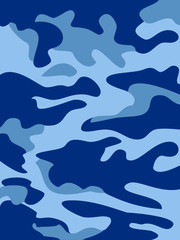Camouflage pattern background. Woodland style. Vector illustration