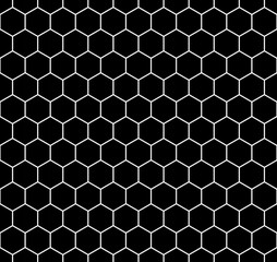 Vector modern seamless geometry pattern hex, black and white abstract geometric background, subtle pillow print, monochrome retro texture, hipster fashion design