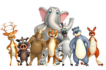 wild animal collection