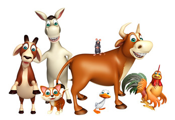 Farm animal collection