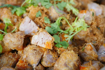 deep fried meatballs, asian style