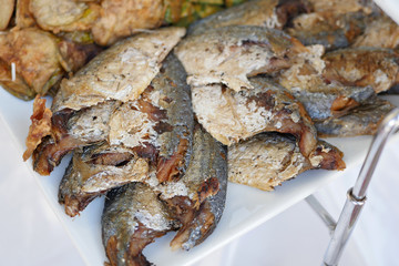 asian style fried fish