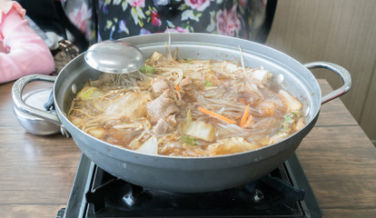 korean sukiyaki
