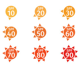 spf 10 to 90 logo