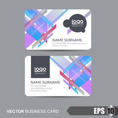 business card template,vector illustration