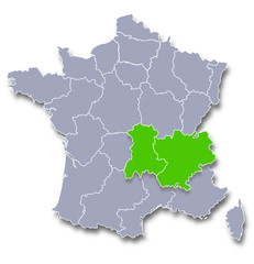 auvergne rhône alpes région de france