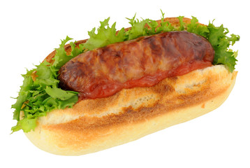 Pork Sausage Sandwich