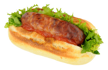 Pork Sausage Sandwich