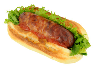Pork Sausage Sandwich