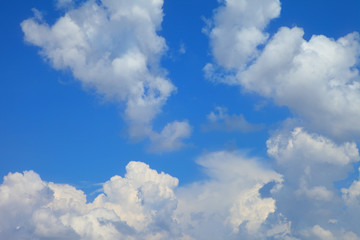 blue sky clouds,Blue sky with clouds.