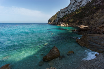 cove in the mediterranean sea