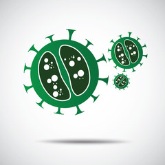 Virus and Bacteria icons