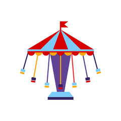 Carousel With Sits On Chains