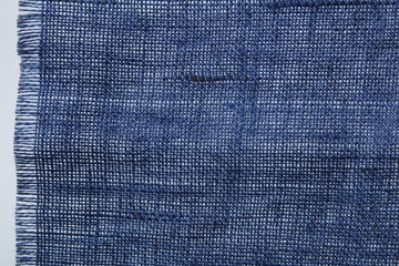 背景素材　布　紺色