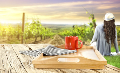 desk and summer time 