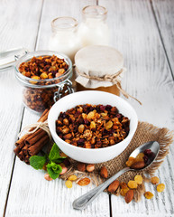 Homemade granola