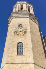 Obraz premium View of Cathedral of Saint Mary of Girona. Catalonia, Spain.