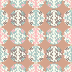 Ethnic boho seamless pattern. Print. Repeating background. Cloth design, wallpaper.