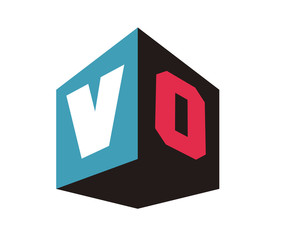 VO Initial Logo for your startup venture