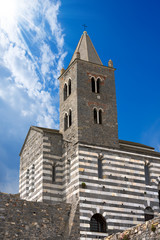 Fototapeta na wymiar San Pietro Church of Portovenere - Italy