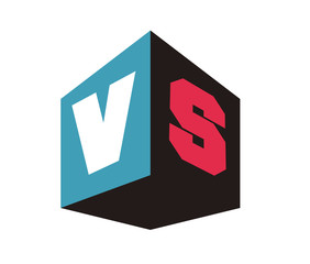 VS Initial Logo for your startup venture