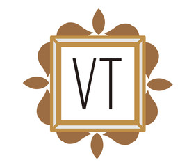 VT Initial Logo for your startup venture