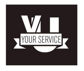 VU Initial Logo for your startup venture