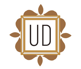 UD Initial Logo for your startup venture