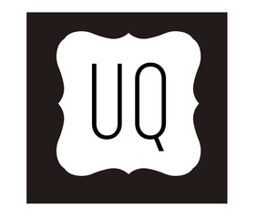 UQ Initial Logo for your startup venture
