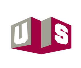 Fototapeta premium US Initial Logo for your startup venture