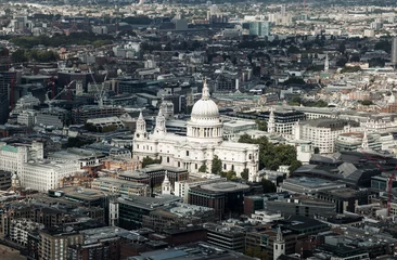 Luftaufnahme mit st. Pauls Cathedral London, Vereinigtes Königreich © Iakov Kalinin