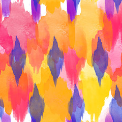 watercolor pattern ornaments of summer - 108541608