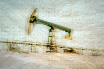 Oil and gas industry background.