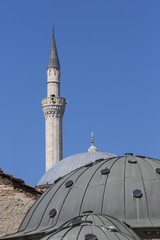 Fototapeta na wymiar Mustafa Pasha mosque in Skopje - Macedonia