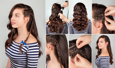 hairstyle for long hair tutorial